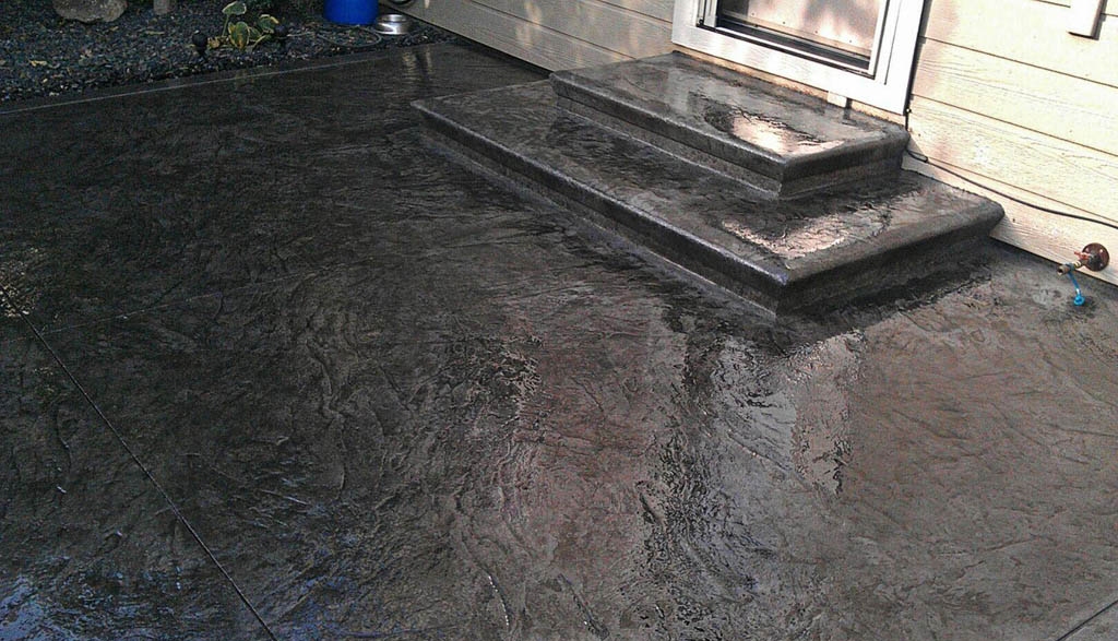 Image of a concrete pad