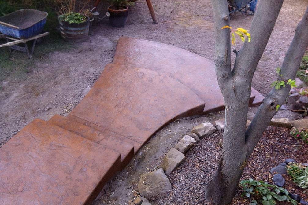 image of a custom sidewalk